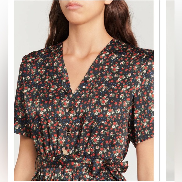 Sandro Paris Flowing Playsuit - Picture 4 of 6